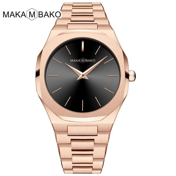 DropShipping Wholesale New Top Luxury Brand Japan Quartz Watch Lady Butterfly Buckle Fashion Women Bussiness Waterproof Watches