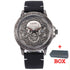 Fashion 3D SKULL Men Watches Top Brand Luxury Retro Leather Casual Quartz Wrist Watches Men Male Date Clocks Relogio Masculino