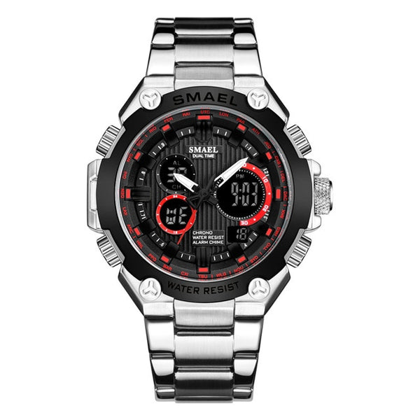 Quartz Watches Men Luxury Brand SMAEL Watch Men Mechanical Mens Automatic Army Watches1363 Waterproof Calendar Quartz Wristwatch